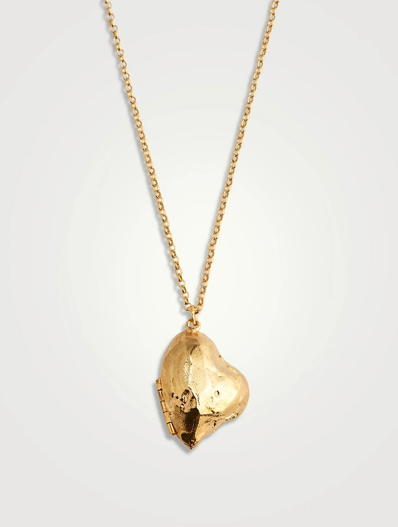 The Flame Of Desire Locket Necklace