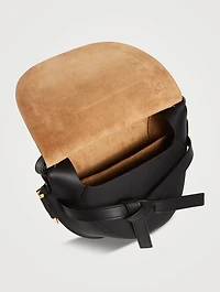 Small Gate Dual Leather Crossbody Bag