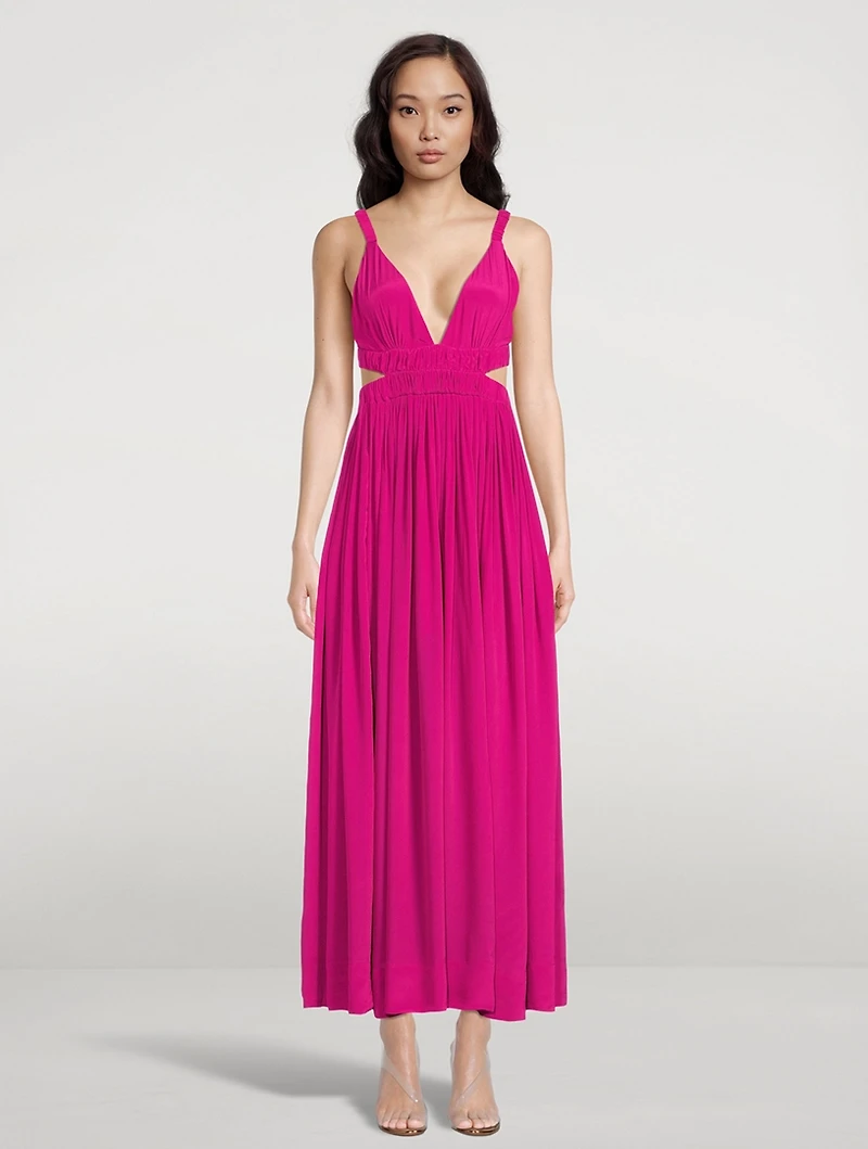 Jillian Cut-Out Maxi Dress