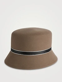 Mini Kendall Wool Cloche Hat