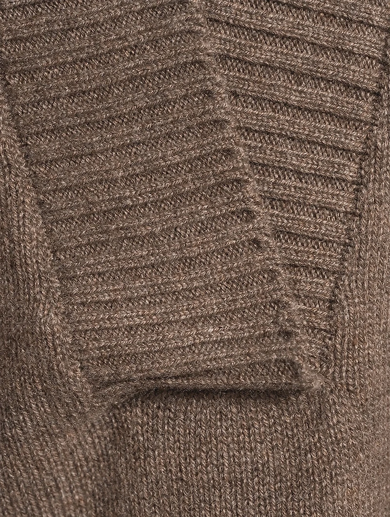 Cashmere Deep V-Neck Sweater Vest