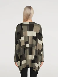 Geometric Jacquard Cashmere Sweater
