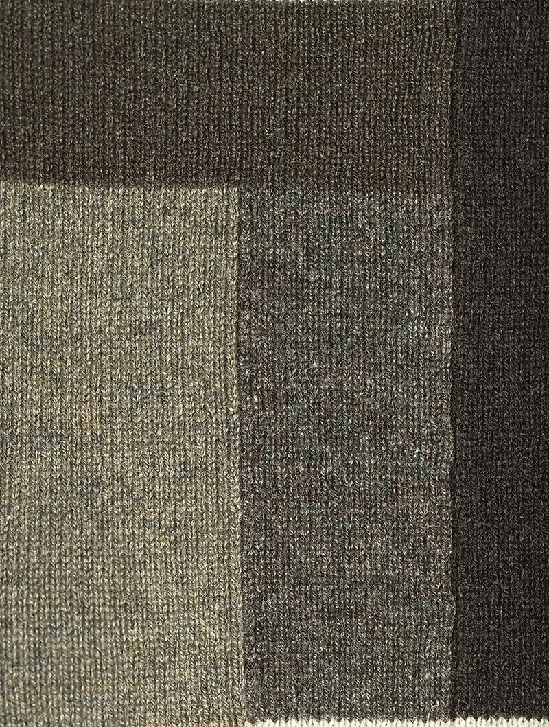 Geometric Jacquard Cashmere Sweater