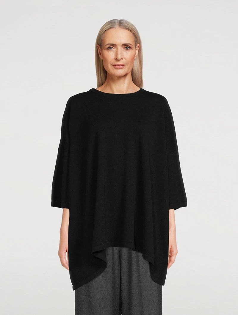 Cashmere Knit T-Shirt