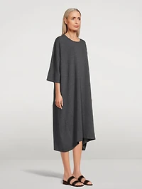 Cashmere Knit T-Shirt Dress