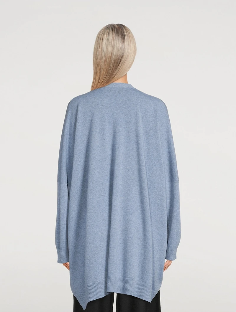 Long Cashmere Cardigan