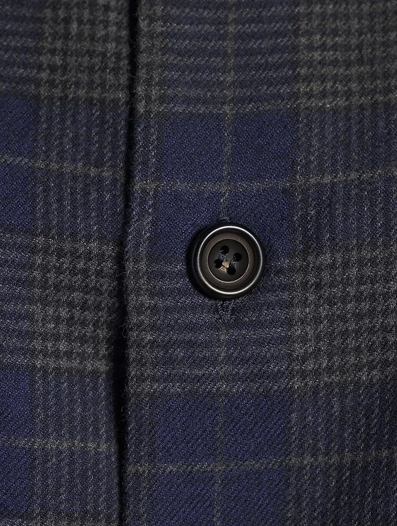 Cotton Shirt Plaid Print