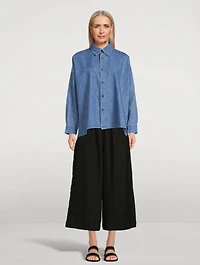 A-Line Denim Shirt