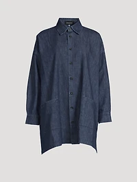 Long Denim Shirt