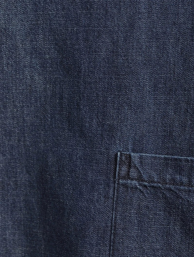 Long Denim Shirt