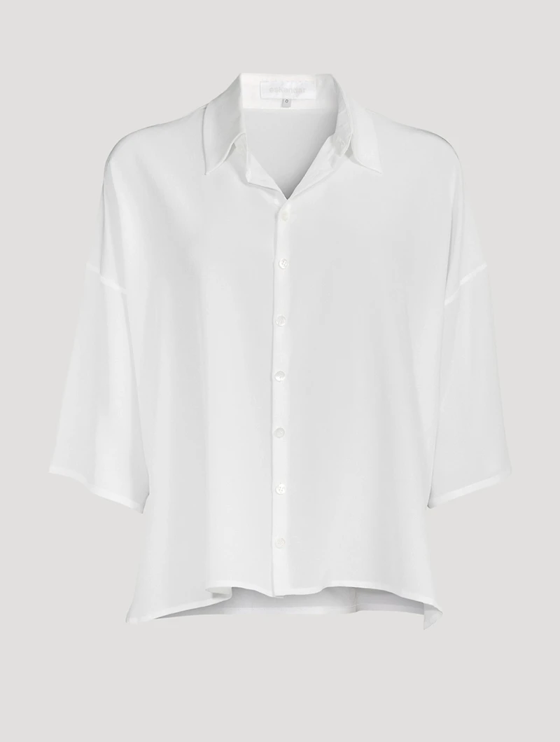 A-Line Silk Shirt
