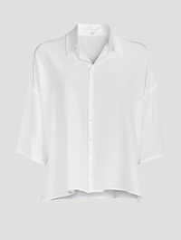 A-Line Silk Shirt