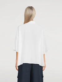 A-Line Silk Shirt