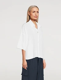 A-Line Silk Shirt