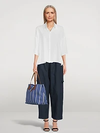 A-Line Silk Shirt