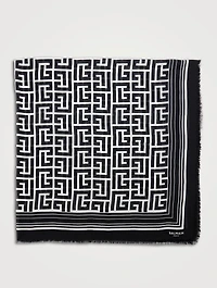 Modal Monogram Scarf