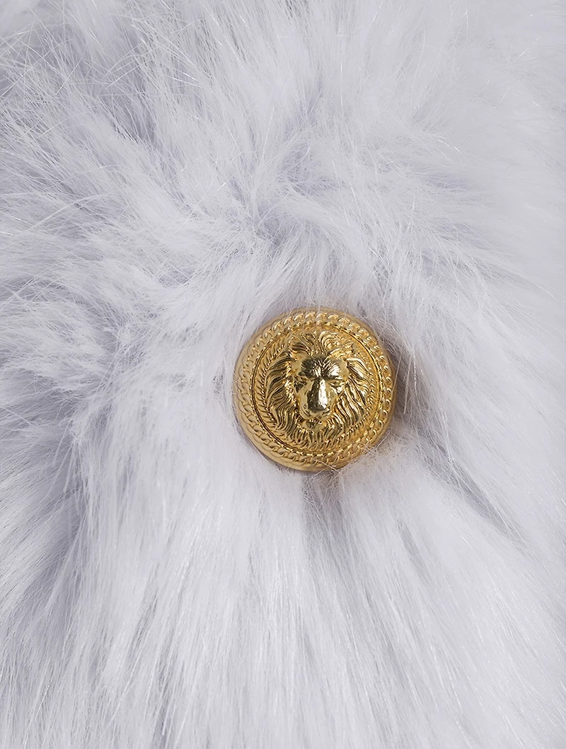 Faux Fur Bomber Jacket