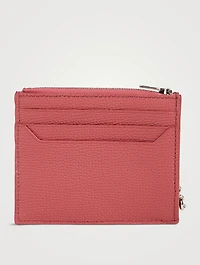 Anagram Square Leather Card Holder