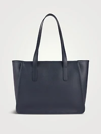 Le Foulonné Leather Tote Bag