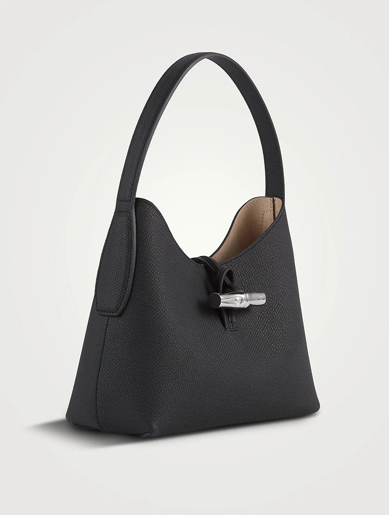 XS Roseau Leather Shoulder Bag