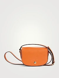 pure Leather Crossbody Bag