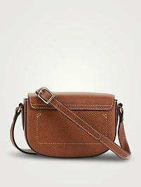 pure Leather Crossbody Bag