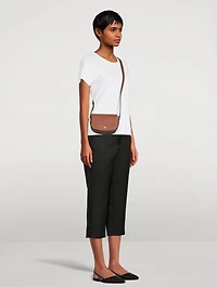 pure Leather Crossbody Bag