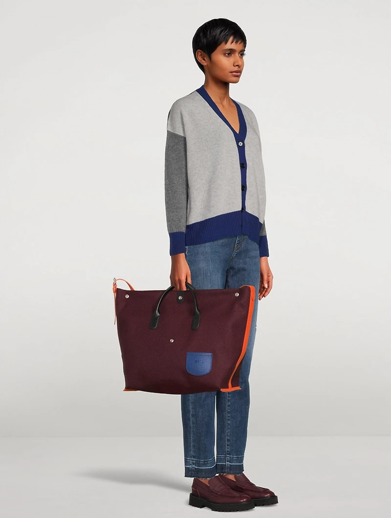 XL Essential Flannel Tote Bag