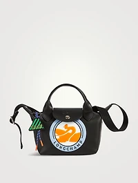 XS Le Pliage Cuir Top Handle Bag