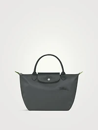 Small Le Pliage Green Top Handle Bag