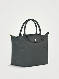 Small Le Pliage Green Top Handle Bag
