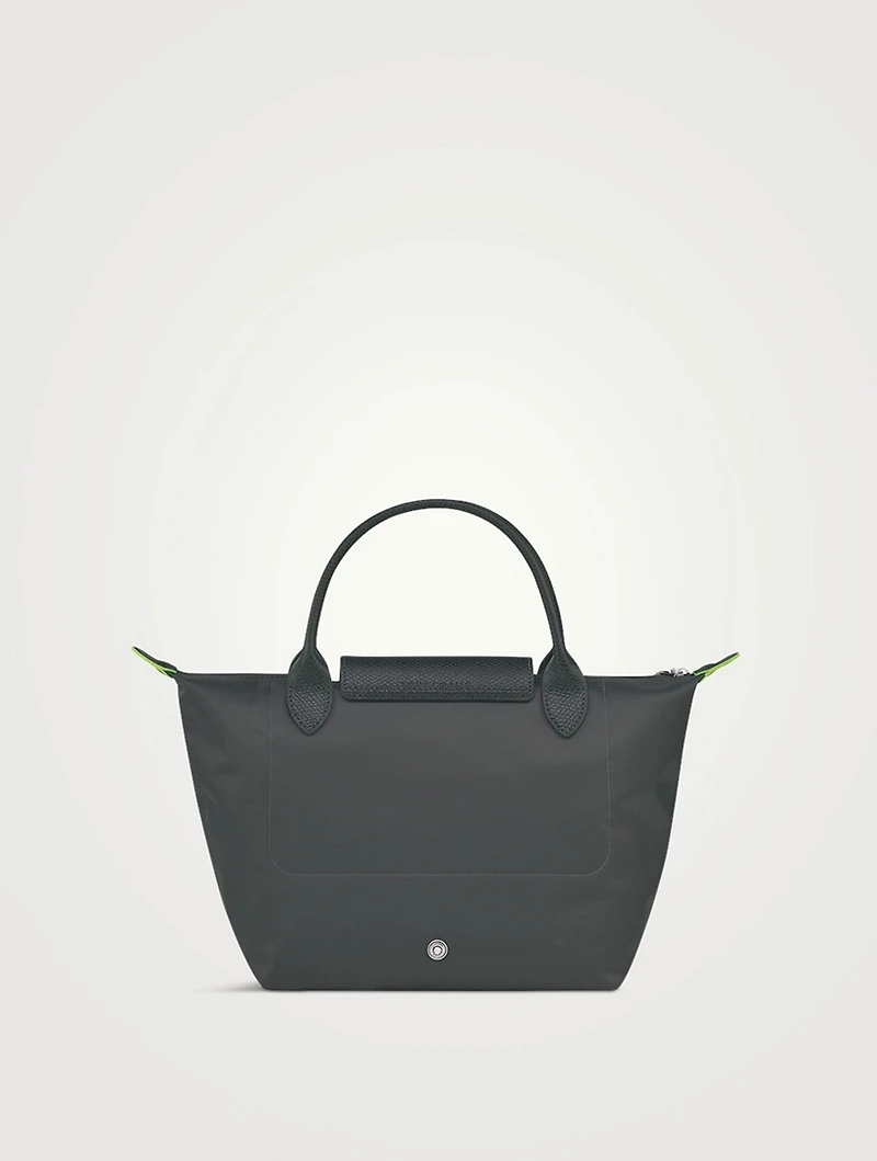 Small Le Pliage Green Top Handle Bag