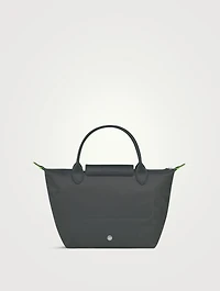 Small Le Pliage Green Top Handle Bag