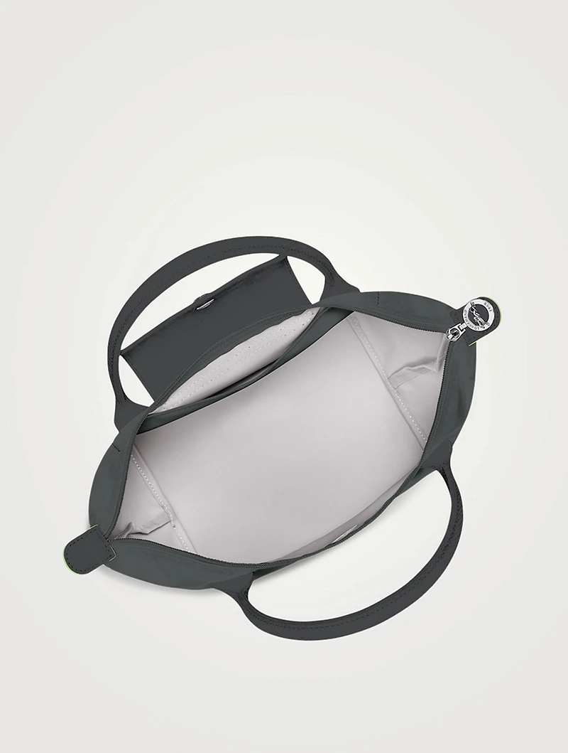 Medium Le Pliage Green Top Handle Bag