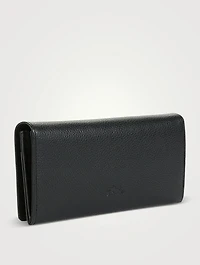 Le Foulonné Leather Continental Wallet