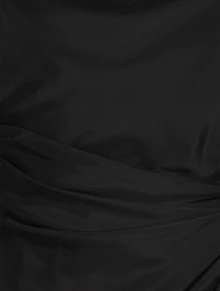 Shiroi Silk Draped Midi Dress