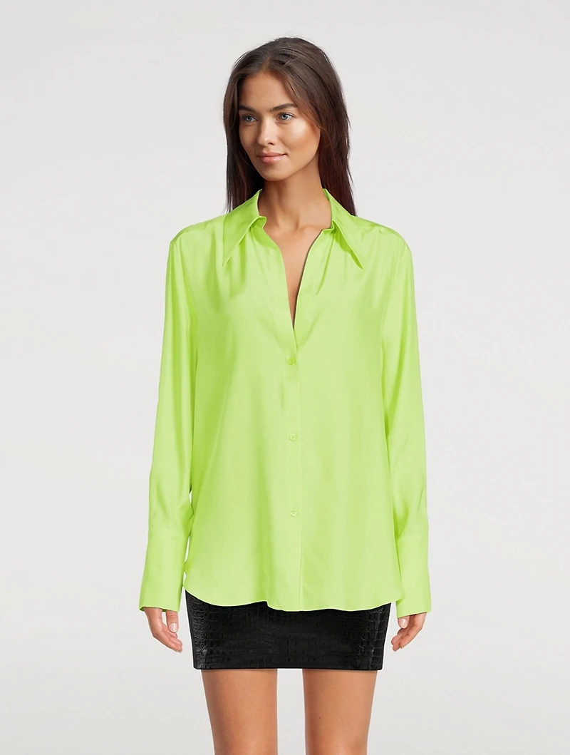 Sapporo Oversized Silk Shirt