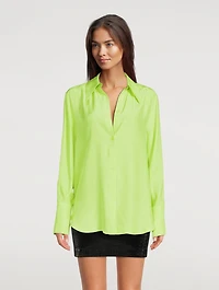 Sapporo Oversized Silk Shirt