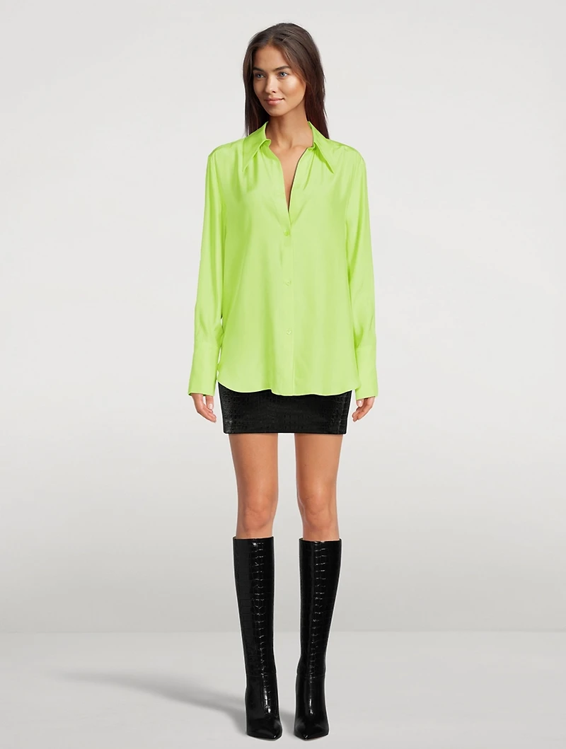 Sapporo Oversized Silk Shirt