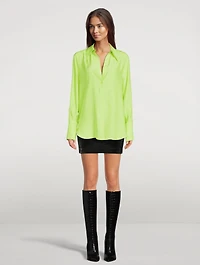 Sapporo Oversized Silk Shirt