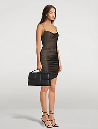 Perry Layered Mesh Mini Dress