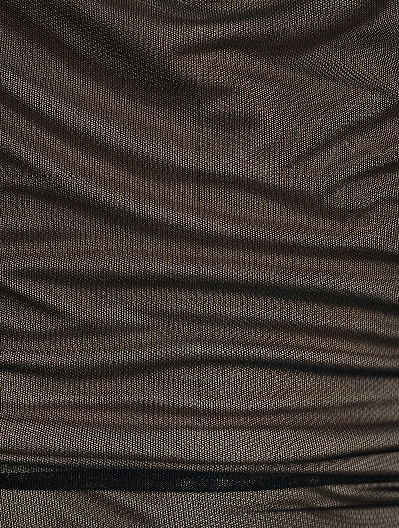Perry Layered Mesh Mini Dress