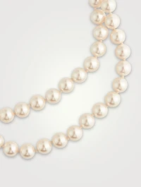 Graziella Two Row Faux Pearl Choker