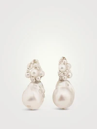 Tra-La-La Pearl Drop Earrings
