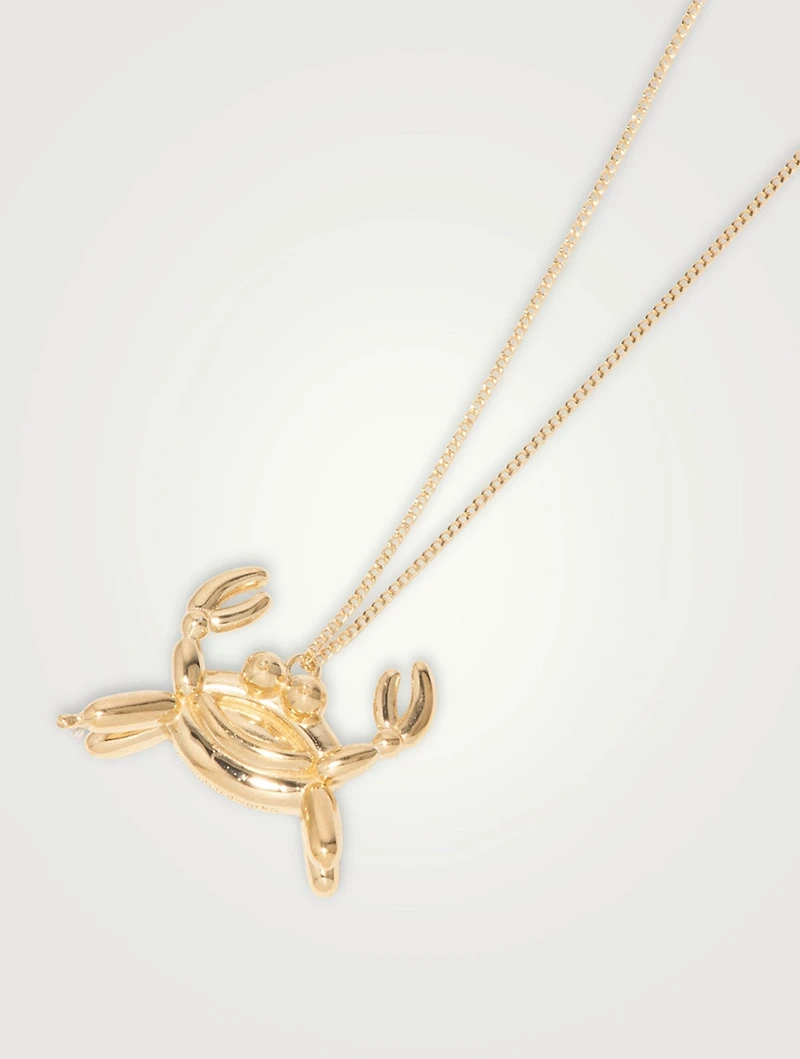 Bubble Zodiac Cancer Necklace