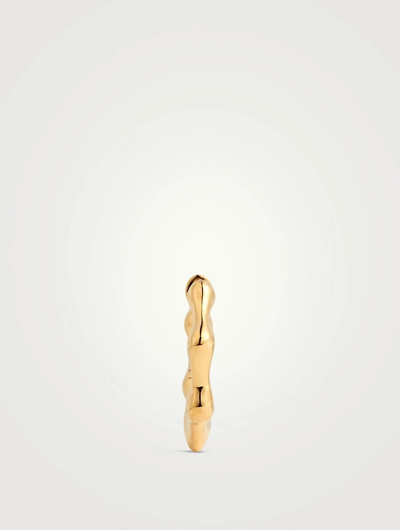 Milla Huggie Hoop Earring