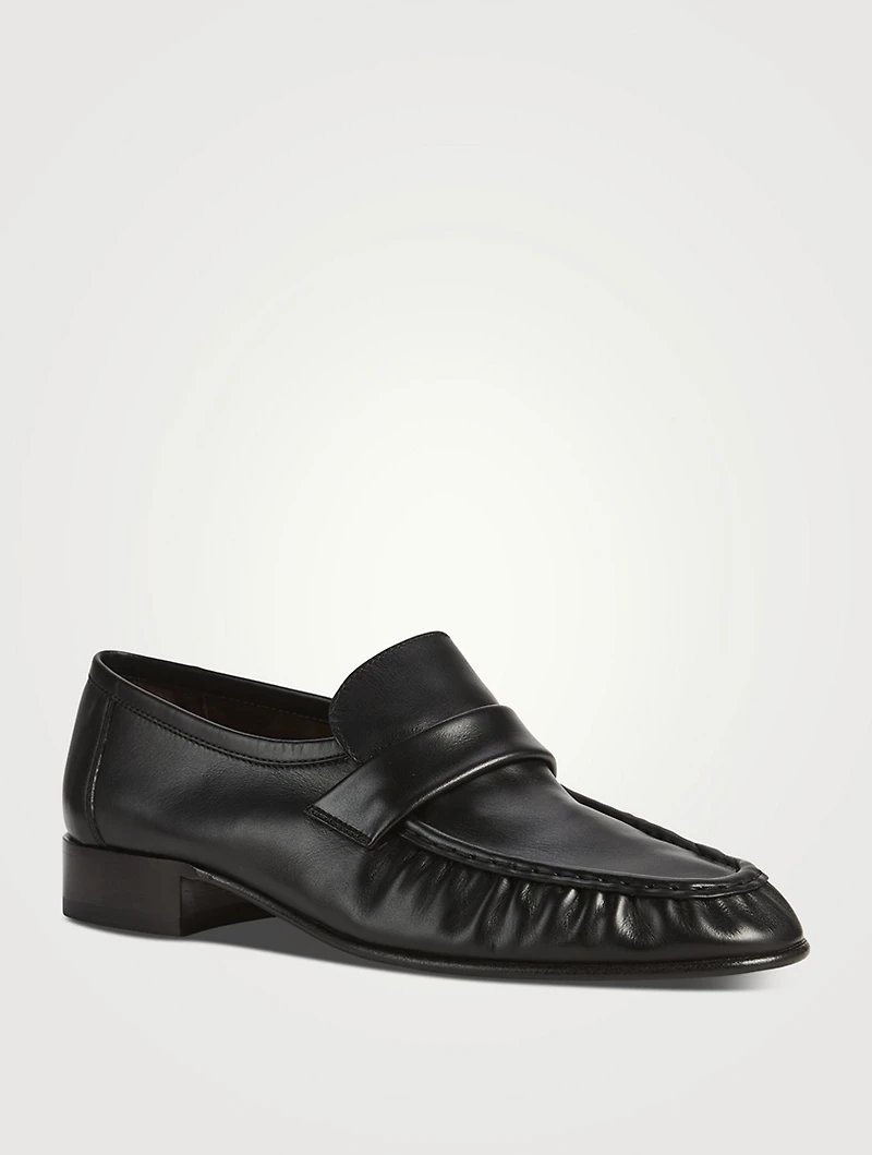 Leather Soft Loafers