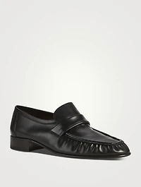 Leather Soft Loafers