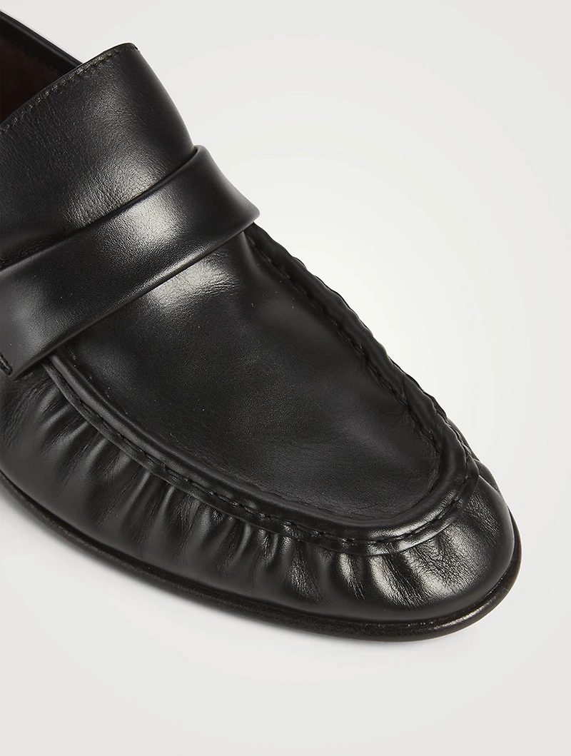 Leather Soft Loafers