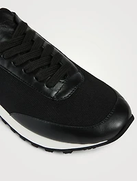 Owen Leather And Mesh Sneakers